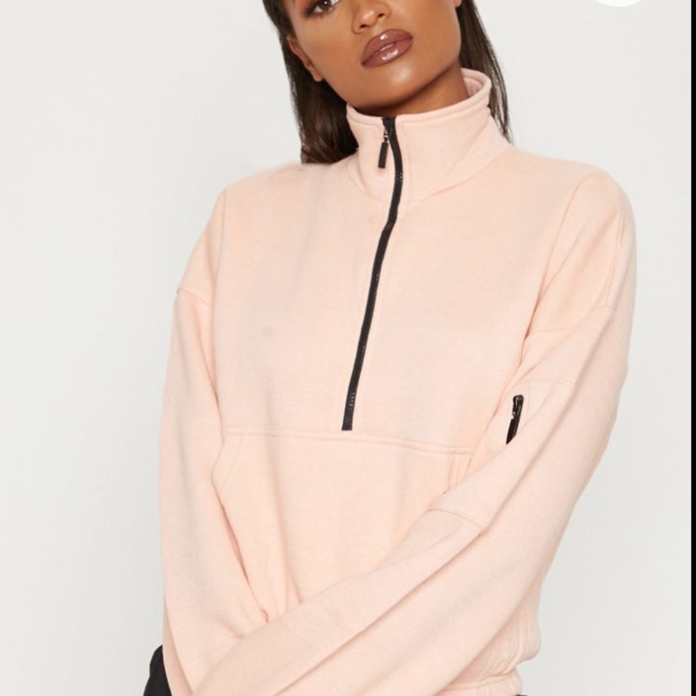 Oversized Zip Sweater